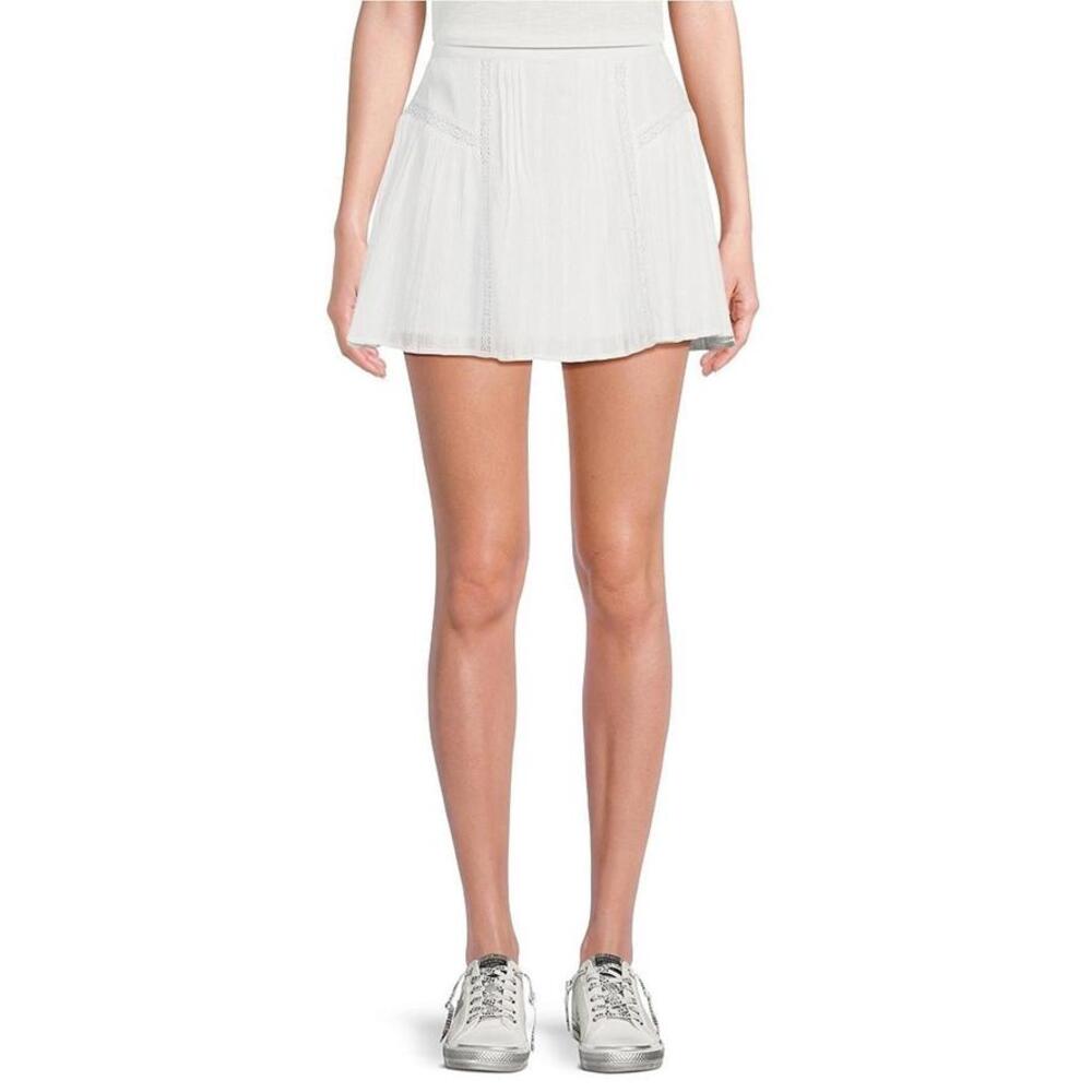 Chelsea & Violet Lily Drapey Gauze Mini Skirt - Size 12